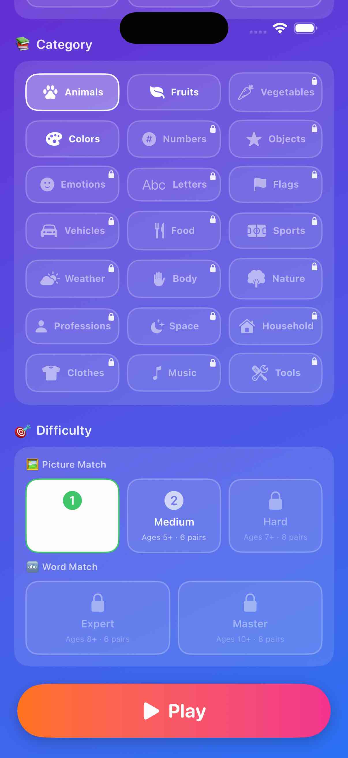 Categories